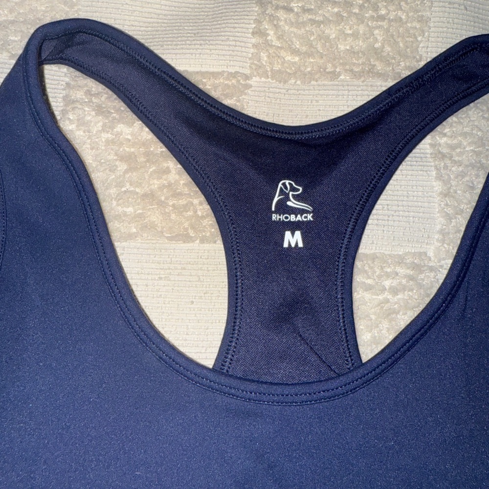 NWT Rhoback Everyday Active Dress in Fleet Navy size M - Picture 3 of 6